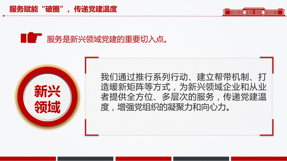 讲稿+PPT课件:新兴领域党建工作汇报_第10页