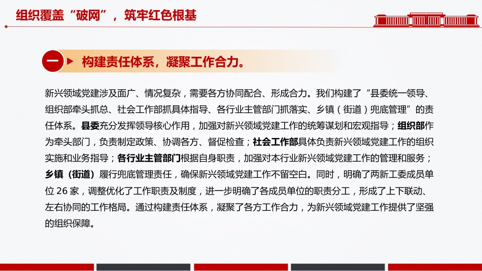 讲稿+PPT课件:新兴领域党建工作汇报_第6页