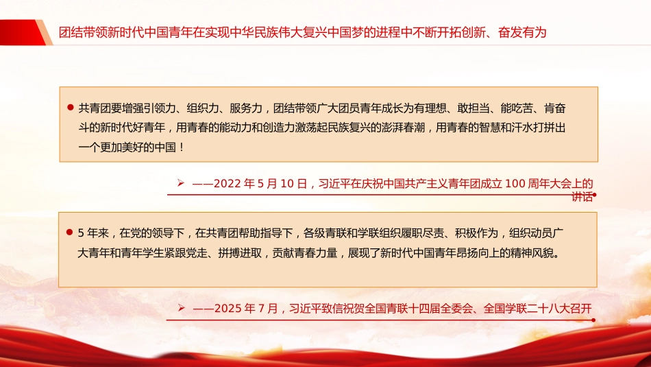 党课讲稿+PPT课件:2025奋力书写挺膺担当的青春篇章PPT青年党课课件_第6页