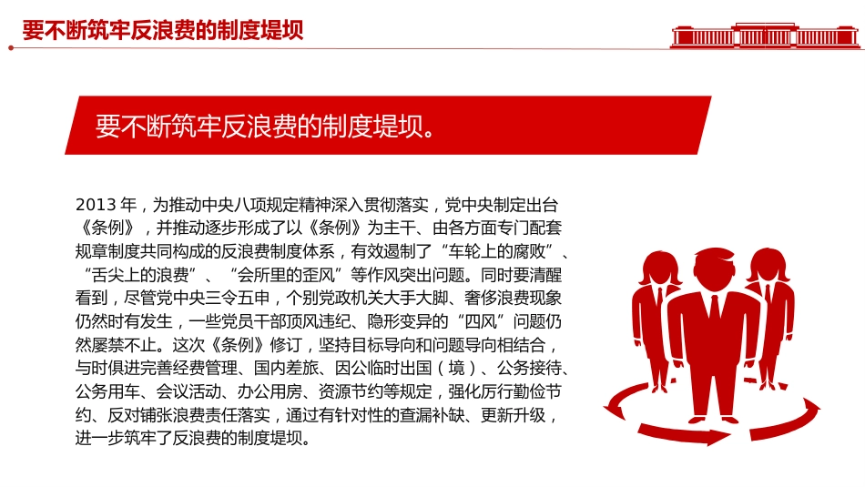 讲稿+PPT课件:党政机关要带头过紧日子_第3页