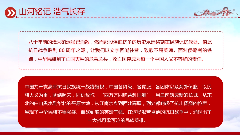 纪念中国人民抗日战争暨世界反法西斯战争胜利80周年课件讲稿+PPT课件：山河铭记浩气长存_第4页