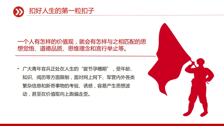 部队官兵思想教育党课课件讲稿+PPT课件：2025扣好人生的第一粒扣子_第4页