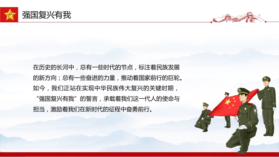 2025年大学生主题团日活动发言课件讲稿+PPT课件:强国复兴有我_第2页