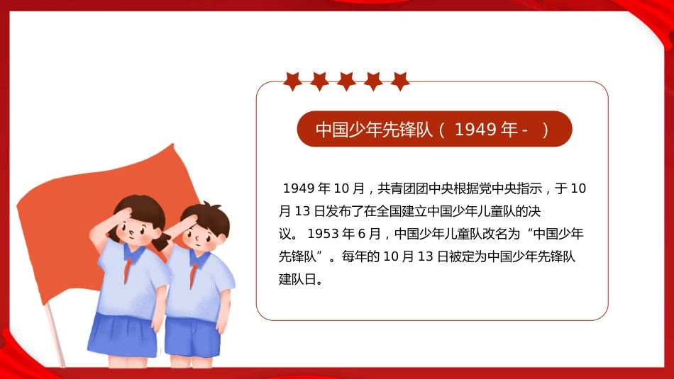 强国复兴有我争当新时代好少年PPT中国少年先锋队建队纪念日课件_第9页