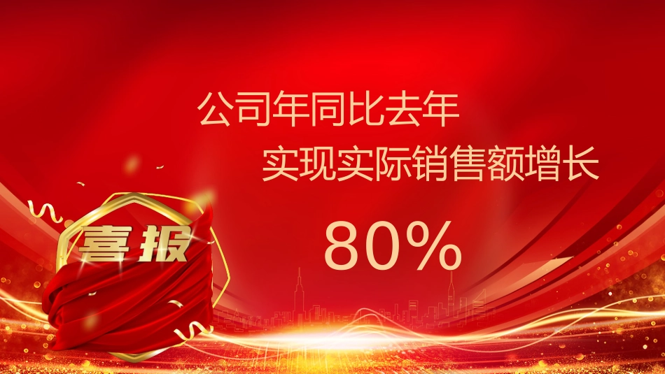 开门红PPT红色精美企业年会颁奖典礼员工表彰大会_第5页
