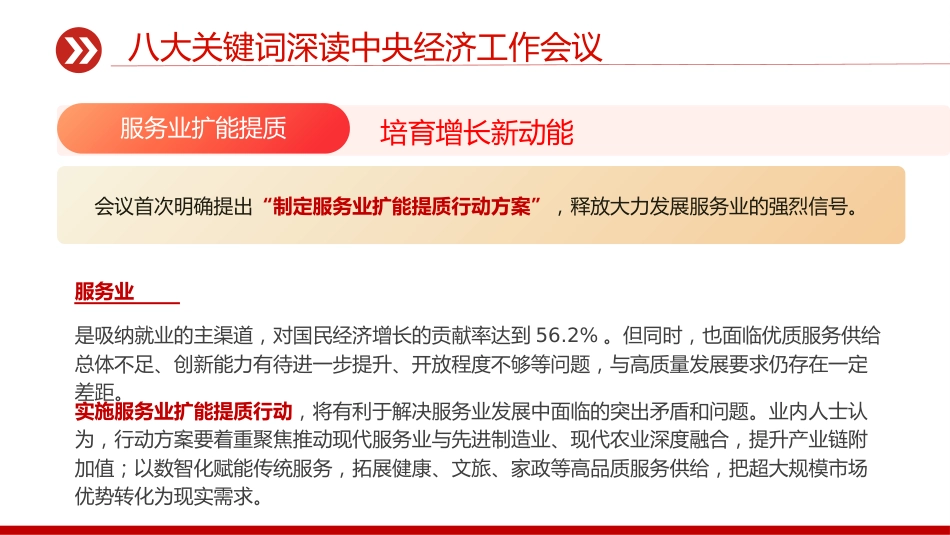 八大关键词深读中央经济工作会议PPT课件_第8页