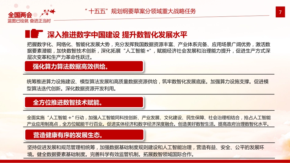 “十五五”规划纲要草案分领域重大战略任务PPT课件_第7页