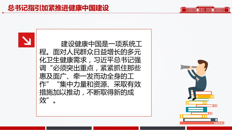 全国两会专题课件讲稿+PPT课件:总书记指引加紧推进健康中国建设_第10页