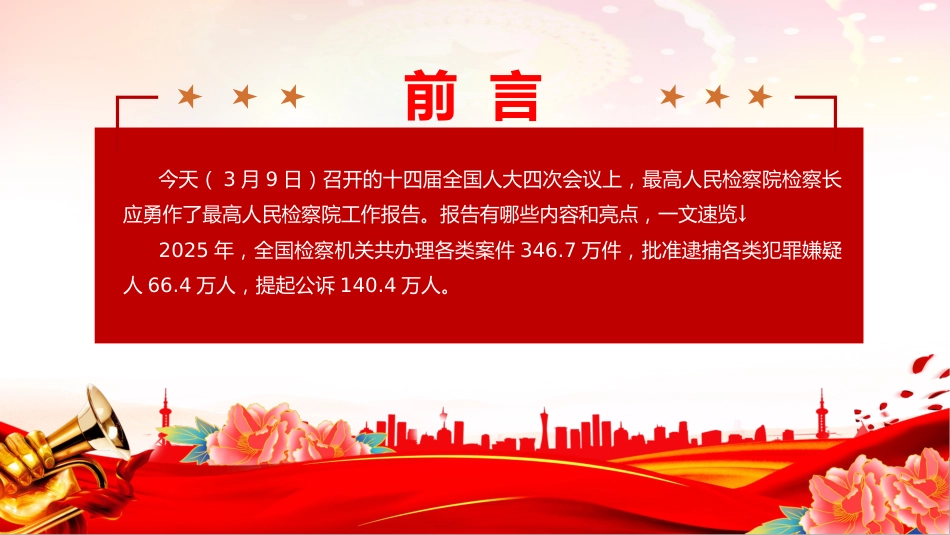 两会专题课件讲稿+PPT课件：一文速览2026最高检工作报告_第2页