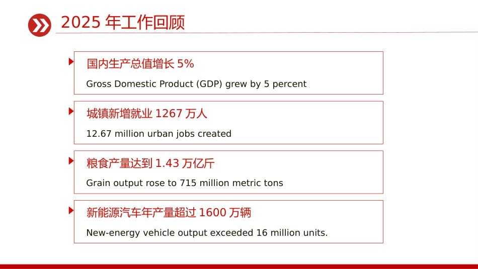 讲稿+PPT课件:双语版2026全国两会政府工作报告要点及新词新提法_第5页