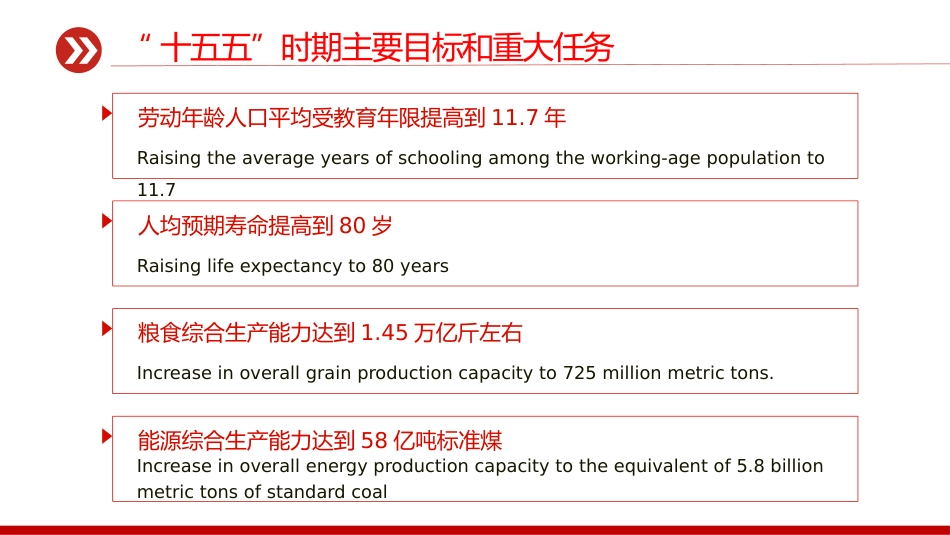 讲稿+PPT课件:双语版2026全国两会政府工作报告要点及新词新提法_第9页