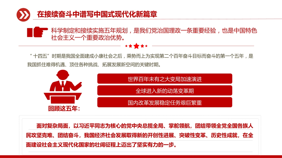 二十届四中全会主题课件讲稿+PPT课件:在接续奋斗中谱写中国式现代化新篇章_第3页