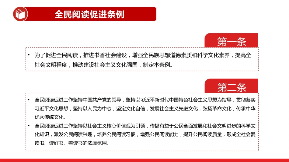 法律法规课件讲稿+PPT课件:《全民阅读促进条例》_第3页