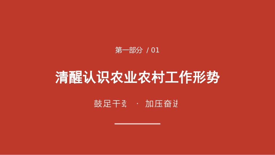 讲稿+PPT课件：认清形势、履职尽责，努力在农业农村发展舞台上彰显风采_第4页