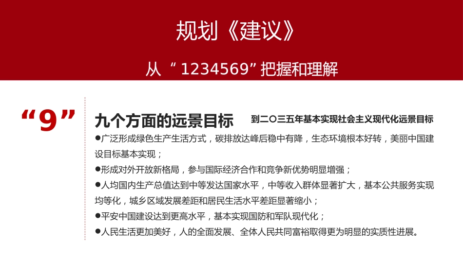 党课讲稿+PPT系列第4期：五中全会精神宣传：迈向新奋斗目标 全面建设社会主义现代化国家_第7页