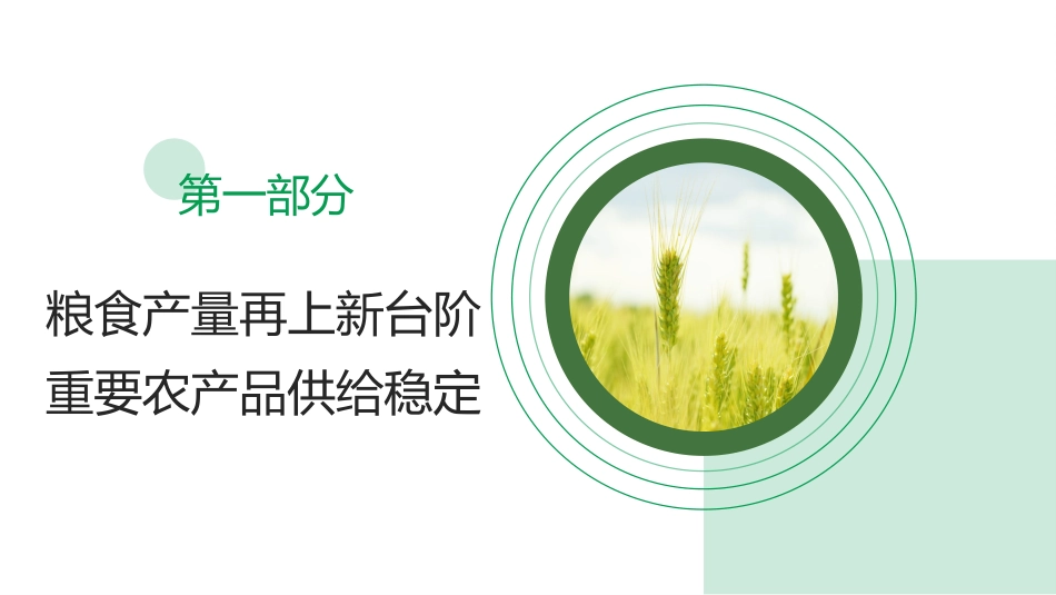 党课讲稿+PPT系列第120期：党的十八大以来我国农业发展的历史性成就（喜迎二十大）_第3页