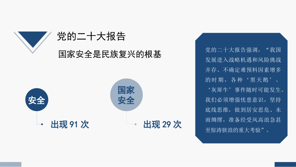 党课讲稿+PPT系列第206期：深入学习习近平总书记关于总体国家安全观的重要论述_第5页