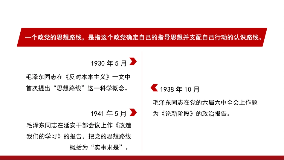 党课讲稿+PPT系列第268期:实事求是思想路线始终贯穿百年党史_第5页
