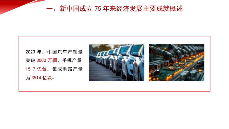 党课讲稿+PPT系列第322期：新中国成立75年来经济发展成就_第6页