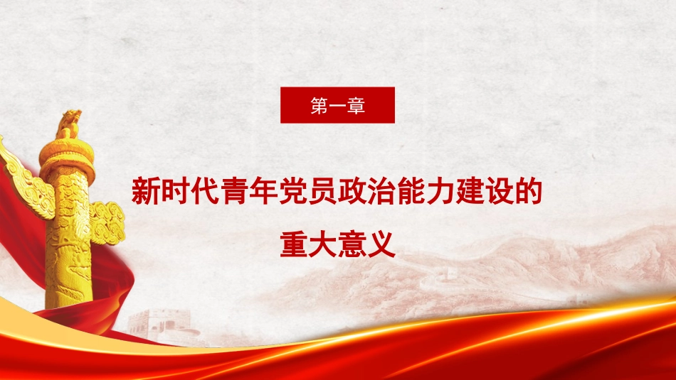 党课讲稿+PPT系列第376期：新时代青年党员政治能力建设的双重维度：重大意义与核心内涵_第3页