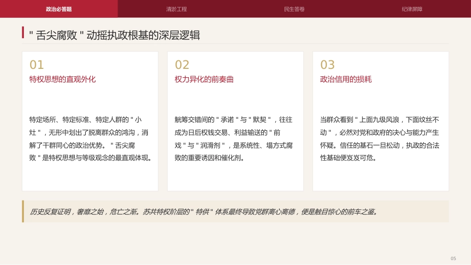 党课讲稿+PPT系列第410期：集中整治违规吃喝必须重拳出击_第5页