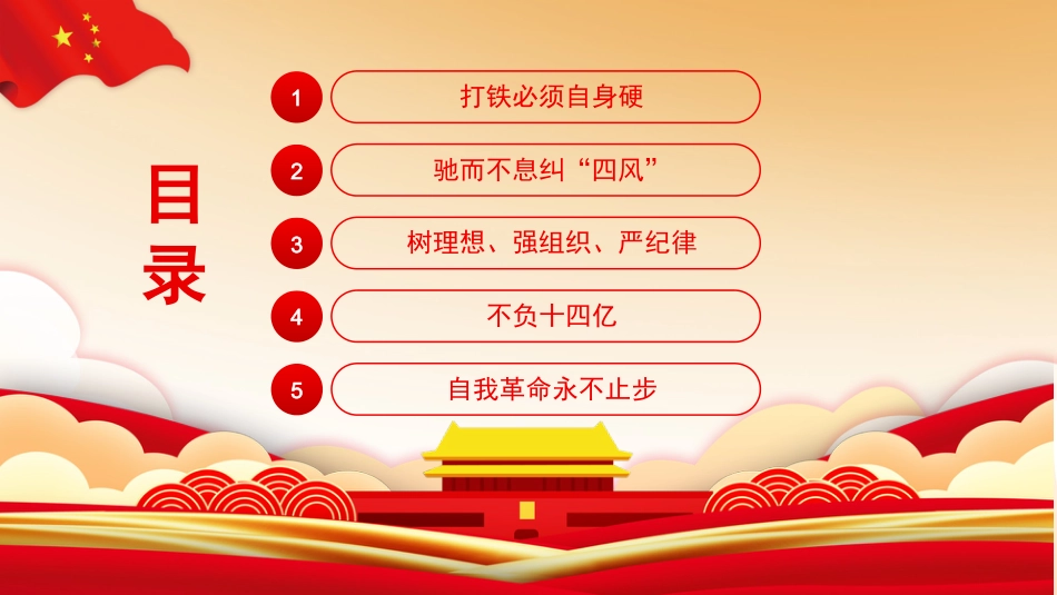 学习十九届纪委六次全会精神党课ppt课件_第3页