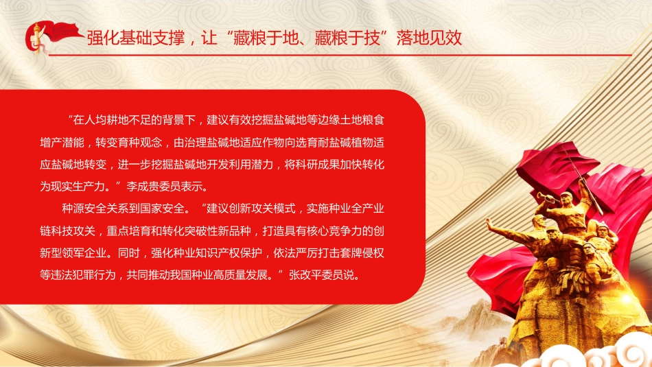 粮食安全专题党课ppt_第10页
