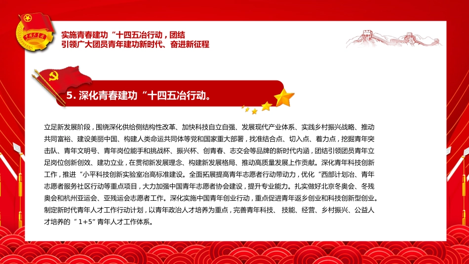 共青团2022年工作要点PPT课件_第10页