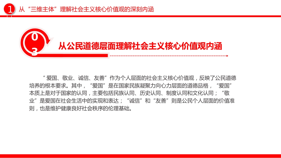 践行社会主义核心价值观党课ppt+讲稿:凝聚人心 汇聚民力(3600字,19张)_第7页