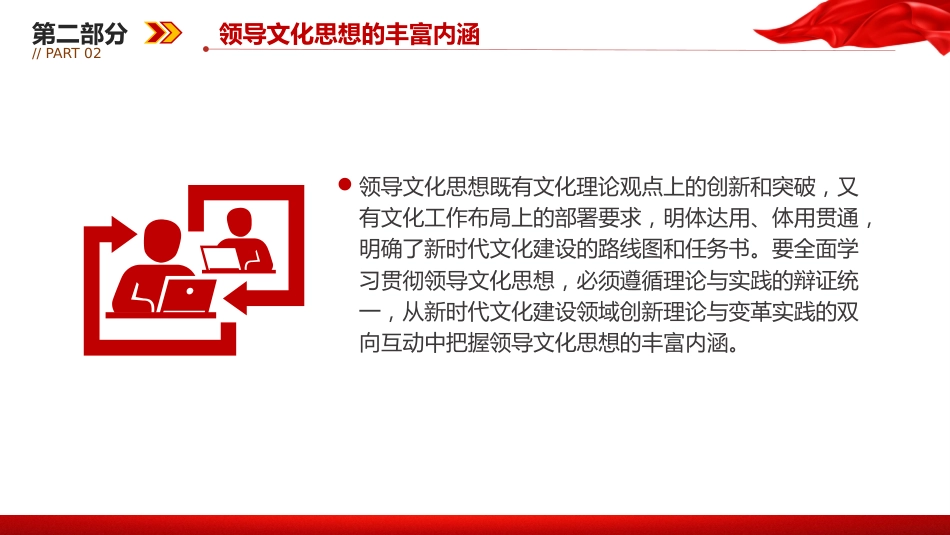 文化思想党课ppt+讲稿:勇担新时代文化使命(4500字,27张,宣传思想文化工作)_第10页
