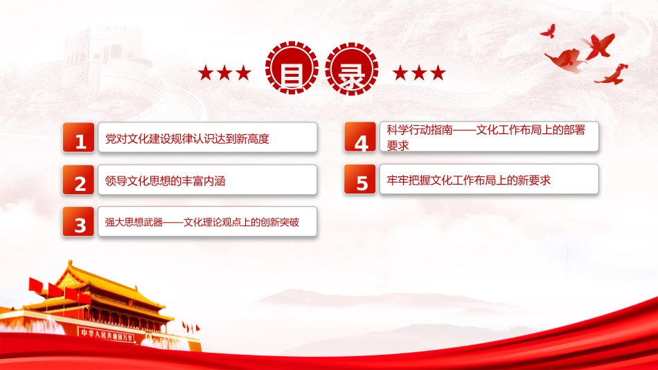 文化思想党课ppt+讲稿:勇担新时代文化使命(4500字,27张,宣传思想文化工作)_第3页
