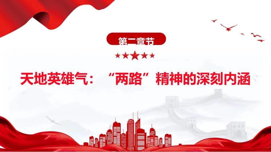 精神谱系党课ppt+讲稿:“两路”精神——雪域高原上的精神丰碑(3400字,18张)_第9页