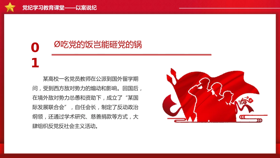 党纪学习教育以案说纪党课ppt:六个案例讲解_第4页