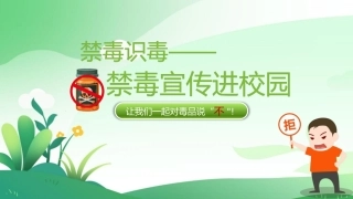 学校禁毒宣传ppt