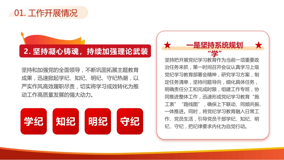 党政风工作总结ppt模板_第8页