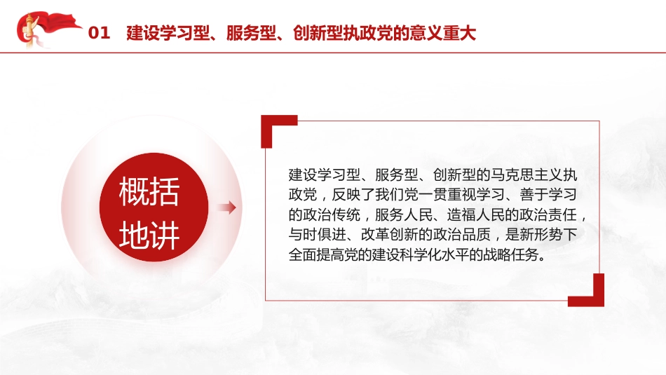 党课ppt+讲稿:建设学习型、服务型、创新型党支部(6600字,28张)_第4页
