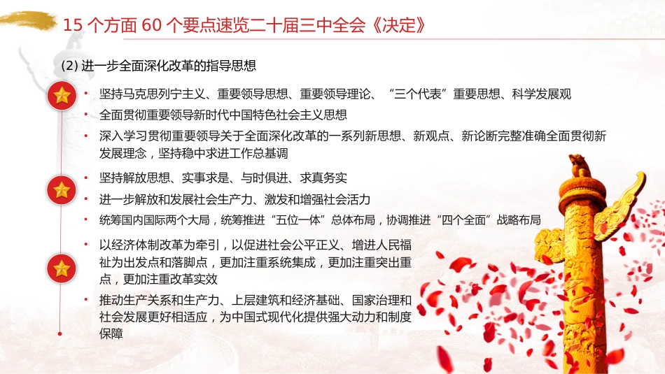 速览二十届三中全会《决定》 15个方面60个要点(2200字,13张)_第3页