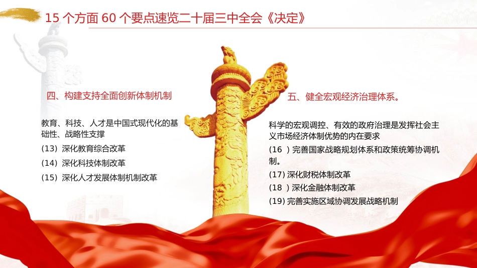 速览二十届三中全会《决定》 15个方面60个要点(2200字,13张)_第7页