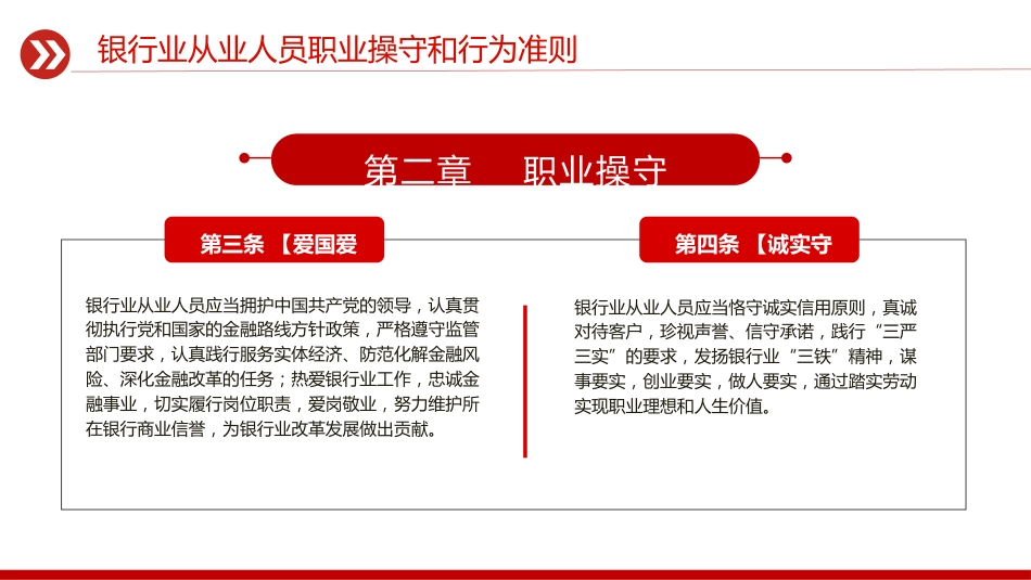 《银行业从业人员职业操守和行为准则》全文学习（30张）_第6页
