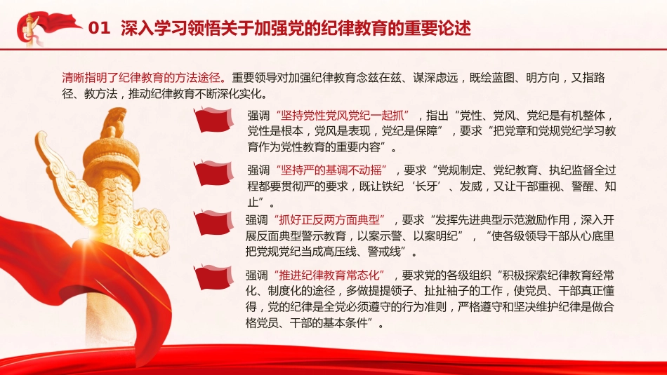 党纪专题党课ppt+讲稿:让纪律教育入脑入心(6600字,26张,纪检监察)_第8页