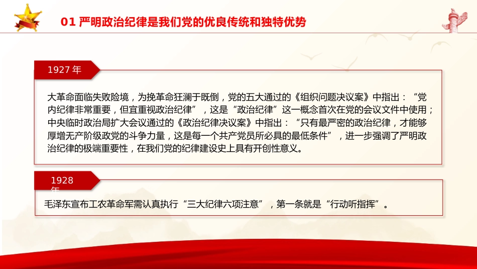 党纪党课ppt+讲稿:严守政治纪律和政治规矩(4900字,33张)_第7页