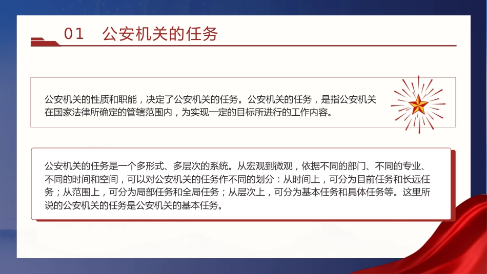 党课ppt+讲稿:公安机关的任务和职权(9200字,40张)_第4页