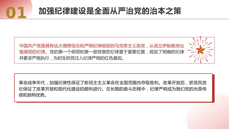 党纪党课ppt+讲稿:总书记关于严明党的纪律系列重要论述专题学习(6000字,36张)_第5页