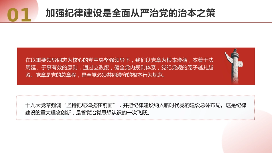 党纪党课ppt+讲稿:总书记关于严明党的纪律系列重要论述专题学习(6000字,36张)_第8页