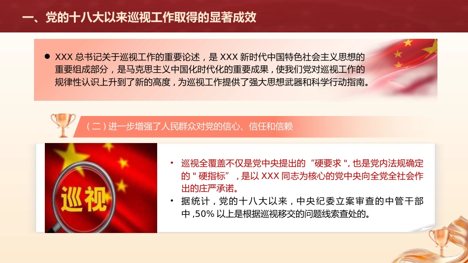 党课ppt+讲稿：解读2024年新修订《巡视工作条例》（8000字，30张）_第6页