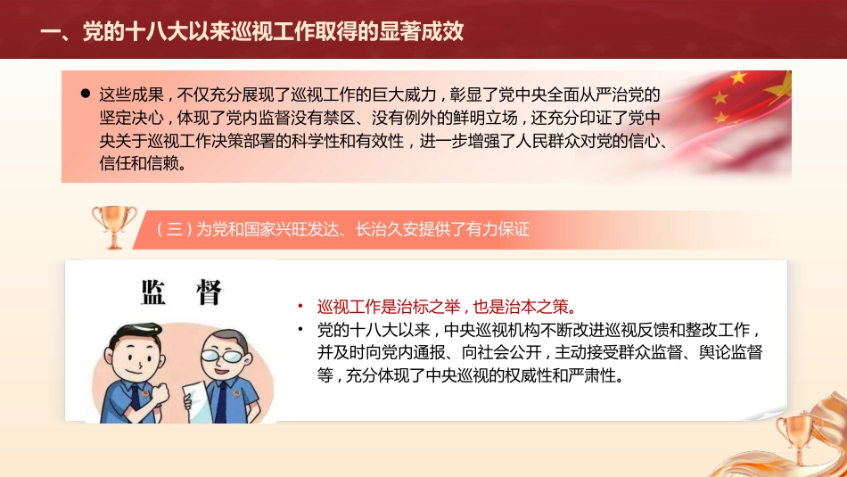党课ppt+讲稿：解读2024年新修订《巡视工作条例》（8000字，30张）_第8页