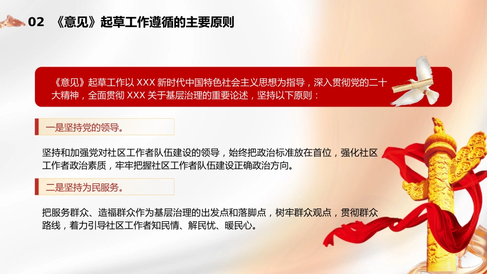 党课ppt+讲稿：《关于加强社区工作者队伍建设的意见》学习（5900字，33张）_第7页
