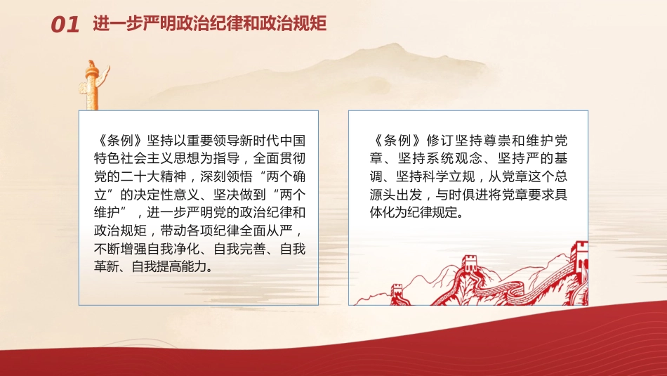 党纪党课ppt+讲稿:将纪律要求内化于心外化于行(6000字,24张)_第5页
