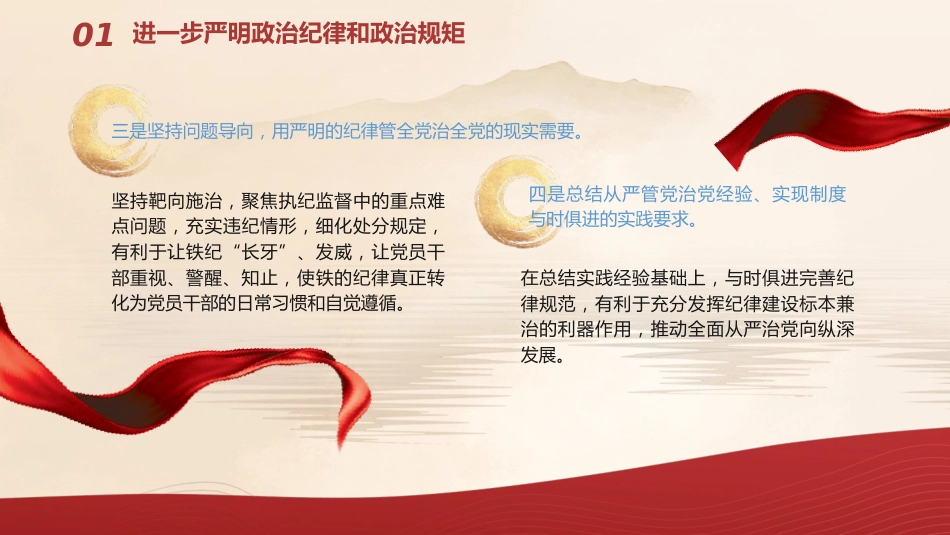 党纪党课ppt+讲稿:将纪律要求内化于心外化于行(6000字,24张)_第8页