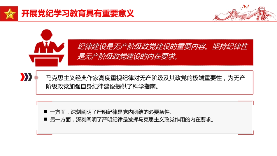 党纪党课ppt+讲稿:把握主旨要义 推动党纪学习教育走深走实(6300字,26张)_第6页